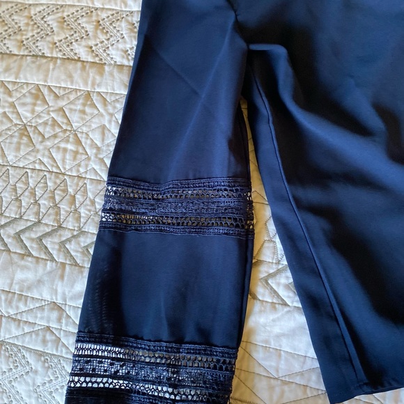 Navy boho long sleeve too - Picture 2 of 7